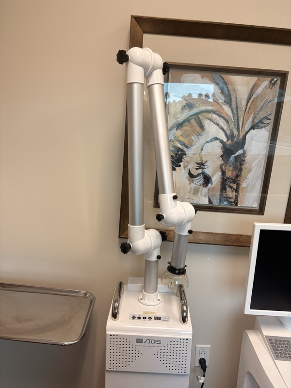 Ads EOS Extraoral Dental Suction Arm with Filter and Mouthpiece Hood gallery