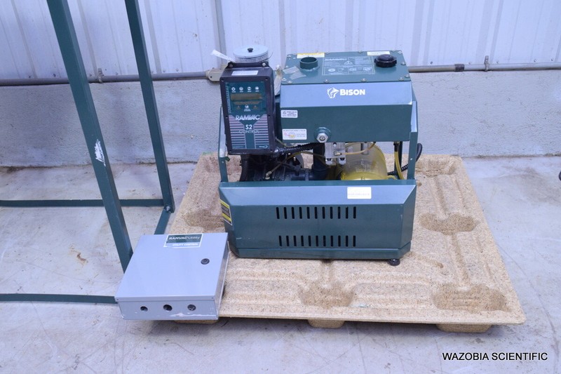 RAMVAC BISON 5 818E 1050 3 DENTAL VACUUM PUMP WITH UTILITY CONTROL BOX 601597 gallery
