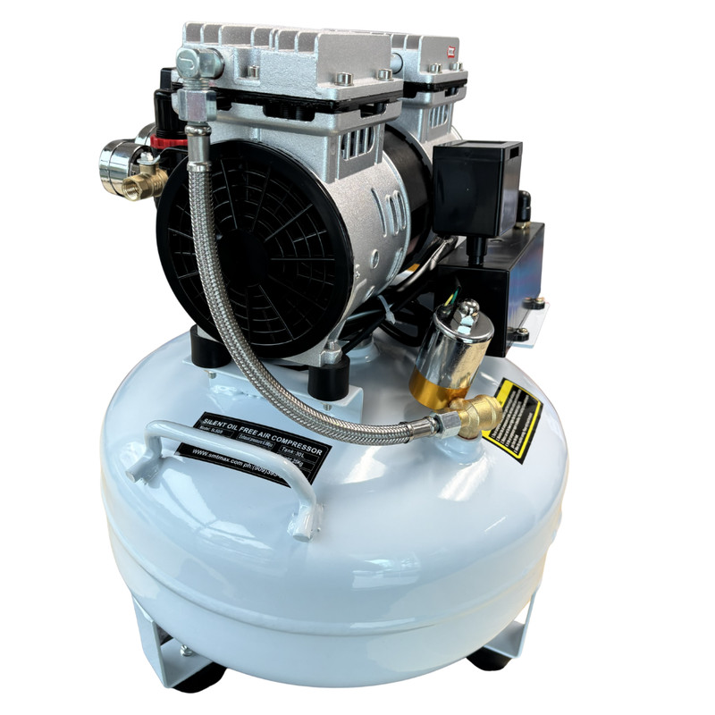 New Ultra Quiet Medical Dental Oil Free Air Compressor 110v gallery