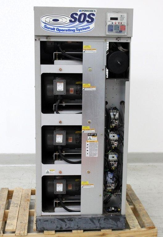 Powerex SEQ200720E Oil Free Scroll Air Compressor 20HP 460V 116 PSI (3378555) gallery