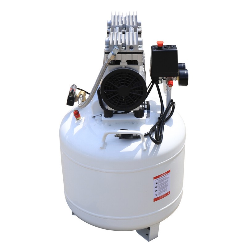 40L 115PSI Dental Medical Air Compressor Oilless Silent Air Pump 110V gallery