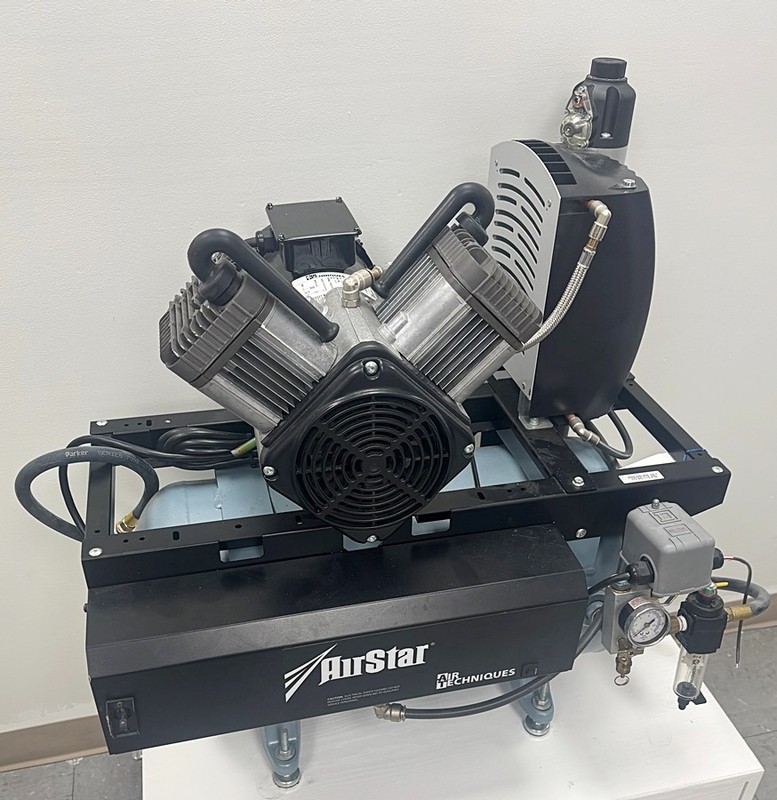 Air Techniques AirStar 22 (AS22) - 1.5HP Single Head 220V Dental Air Compressor gallery
