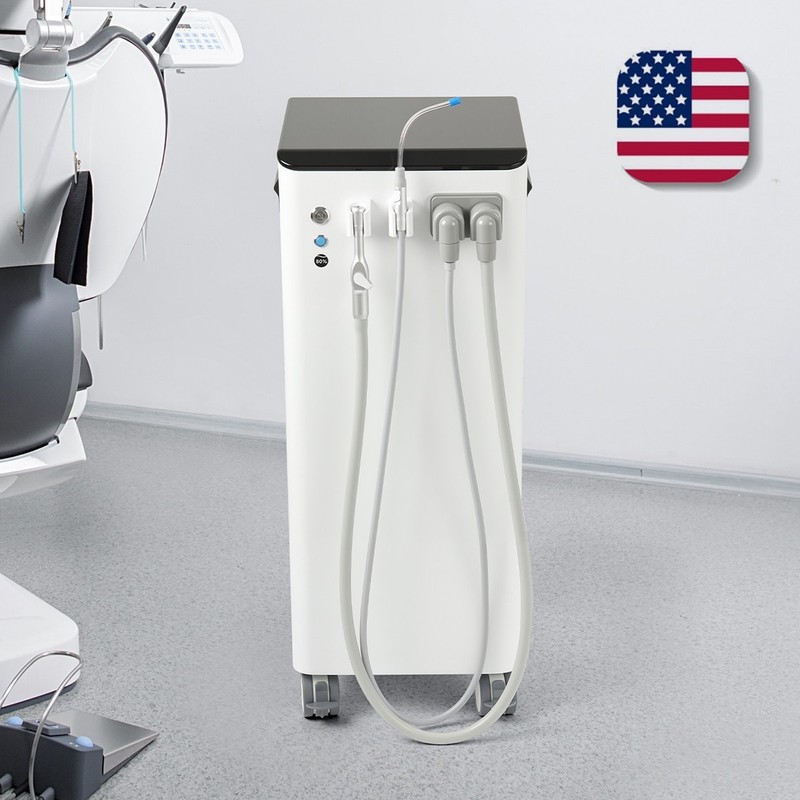 GSM-300 Portable Dental Suction System Mobile Vacuum Pump With Strong Suction