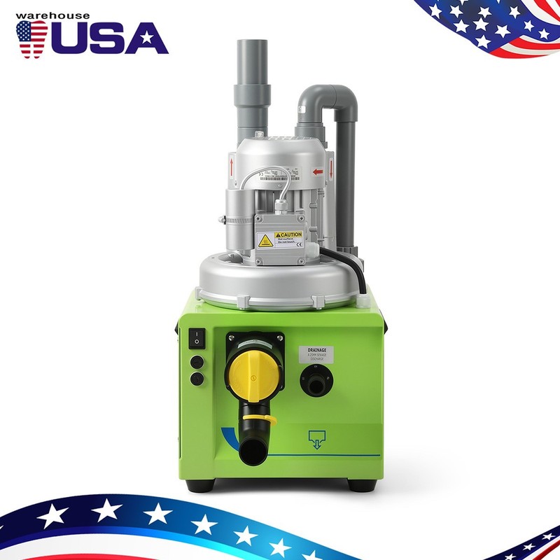 US Dental Electric Suction Machine Vacuum System 300L/600L/min Semi-Dry Type