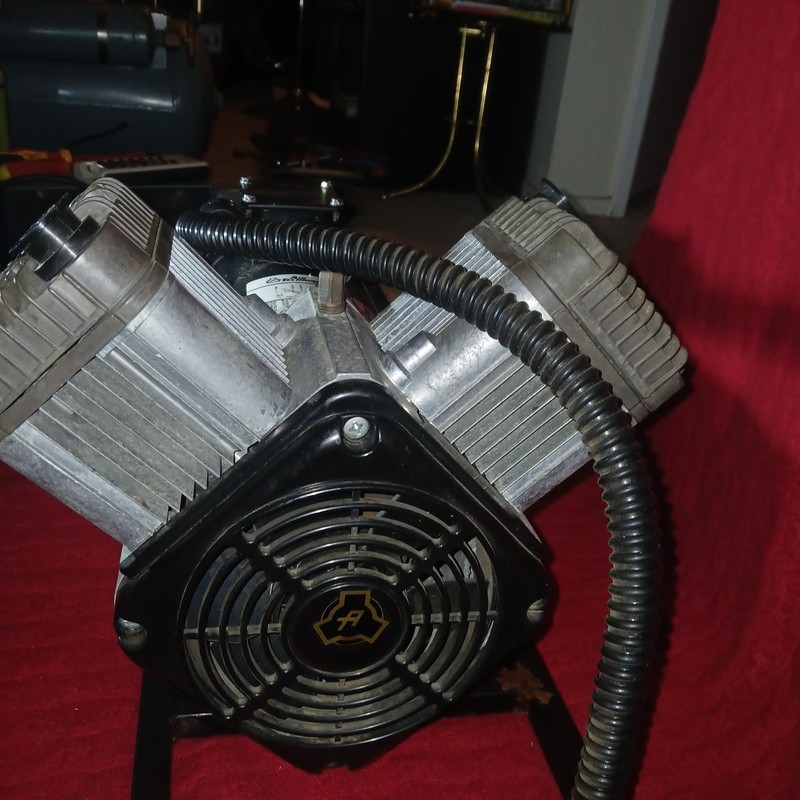 Air Techniques AirStar AS21 (2-1) Dental Air Compressor Head & Motor 115v WORKS gallery
