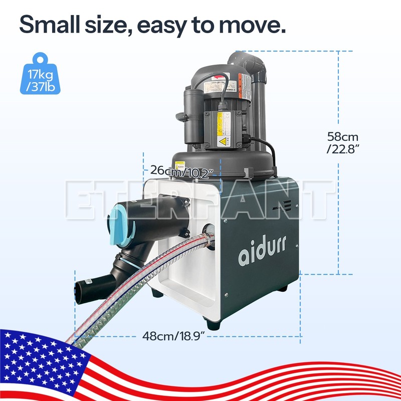Dental Suction Machine Vacuum System/Silent Oil-Free Air Compressor Portable 25L gallery