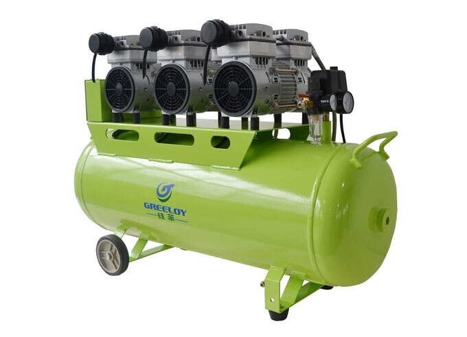 Silent 96L Dental Electric Oil-free Air Compressor GA-83 for One Dental Chair CE gallery