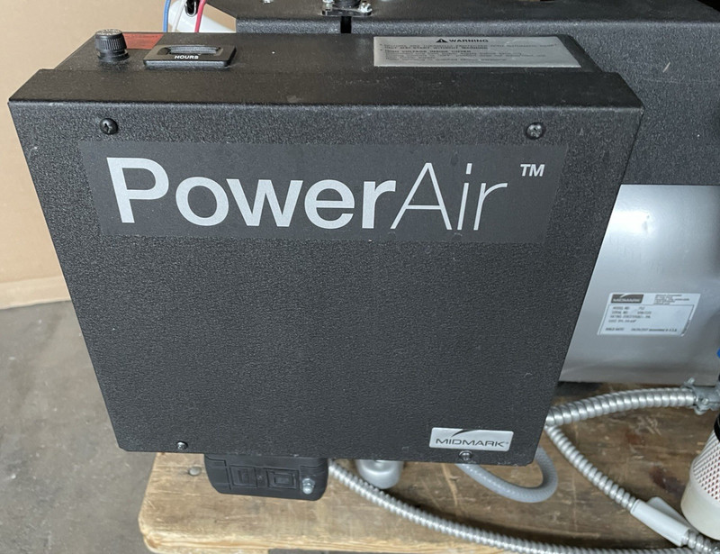 Midmark Power Air P52 Oil-Less Dental Air Compressor 3.2 HP 5-7 Users--208/230v gallery