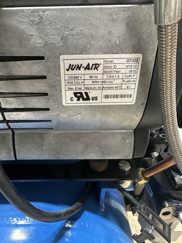 JUN-AIR Compressor MODEL NO: CA-823-D. gallery