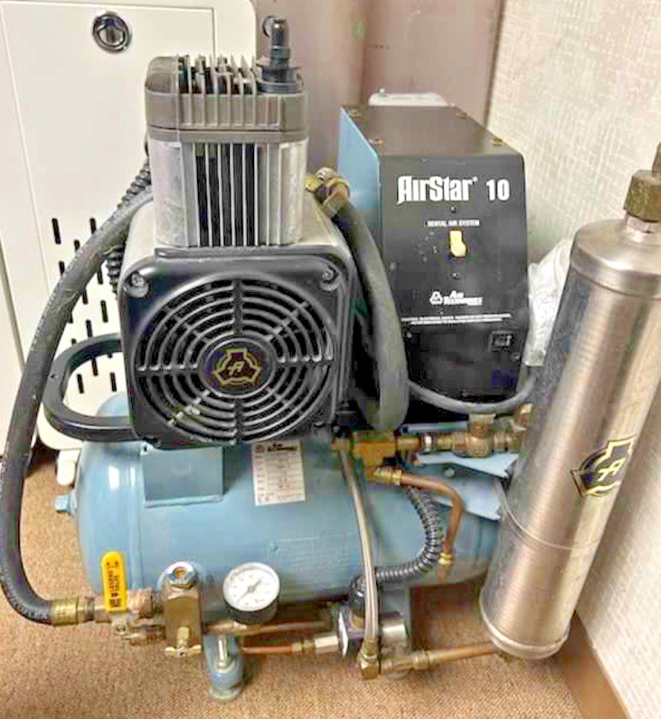 Air Techniques AirStar 10 Dental Office Quiet Commercial Compressor 115V AS10