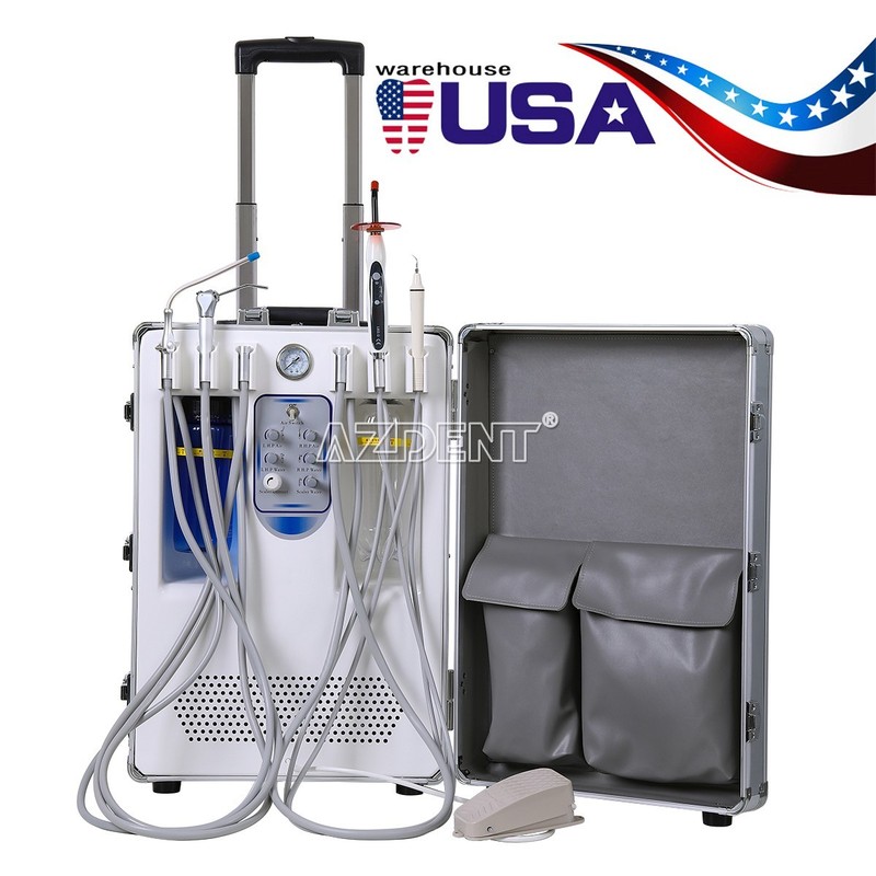 Mobile Delivery Unit Turbine Cart Air Compressor /Portable Dental Suction System gallery