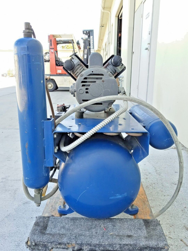 DHP Silent Flow 1 HP Dental Oil-Less Dental Air Compressor , 240V / Works gallery