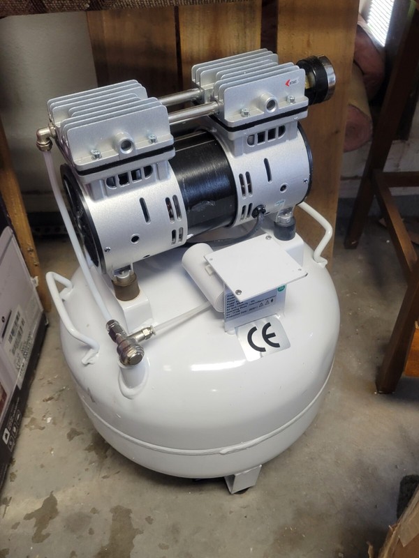 New Dental Air Compressor One Drive Oilless Silent Quiet BD-101 gallery