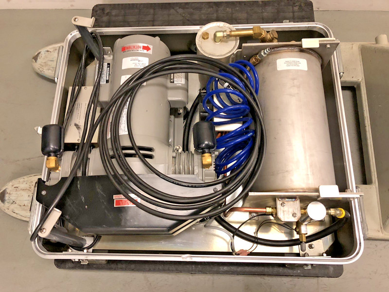 Portable Dental Compressor Dehydrator | Thomas HP-1500 | NSN 65- Defiance PAC gallery
