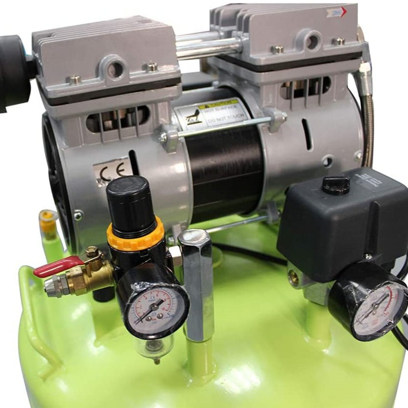 600W Portable Oil Free Dental Air Compressor with 24L Tank for One Chair GA-61 gallery