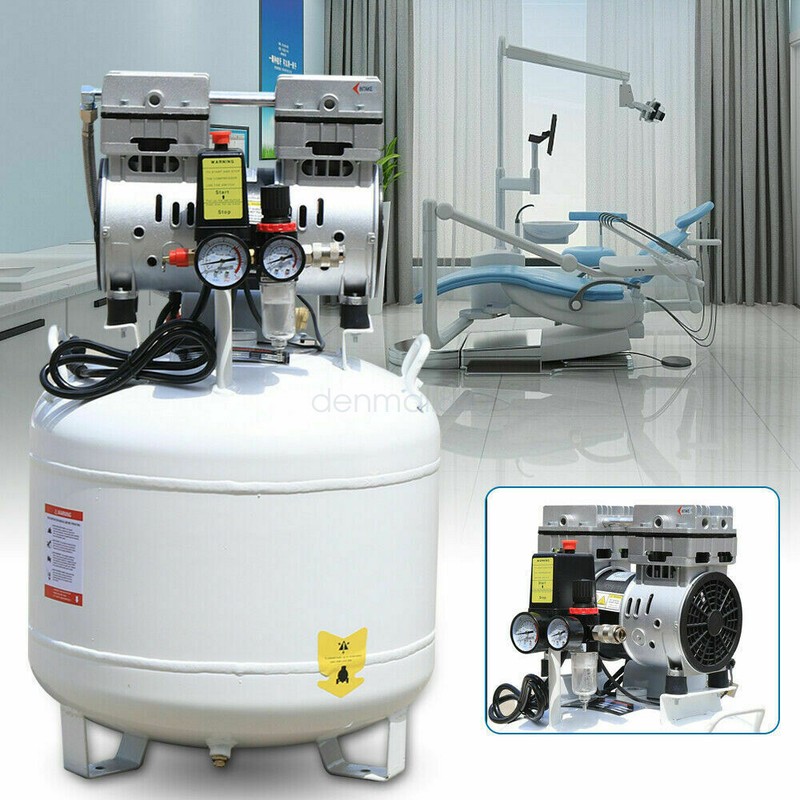 40L 750W 165L/min 110V/60HZ Dental Medical Air Compressor Silent Air Compressor gallery