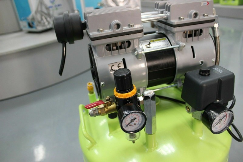 24L GEEELOY Oilless Oil Free Silent Air Compressor One for One Dental Chair US gallery