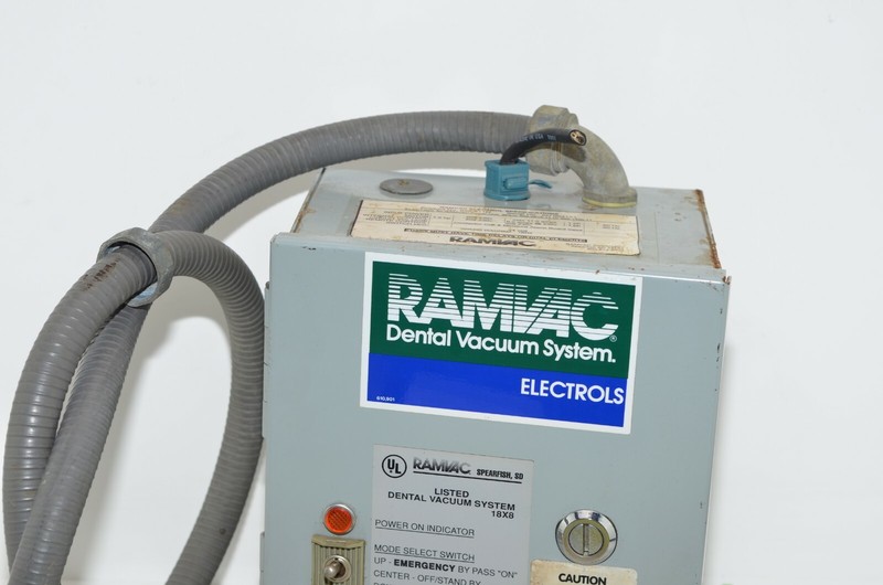 RAMVAC POWER UNIT DENTAL SUCTION PUMP 655,922 208-230V 8.6AMP 60HZ 1.0HP gallery