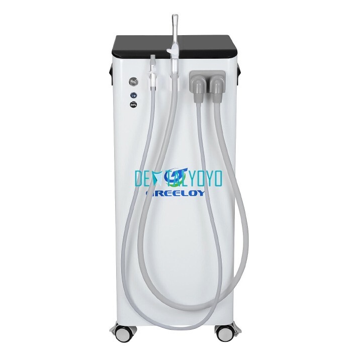 Mobile Portable Dental Suction Unit Machine High Vacuum Saliva Strong Suction