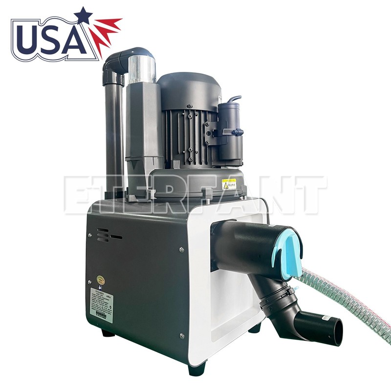 Portable Dental Suction Machine Vacuum System/50L Silent Oil-Free Air Compressor gallery