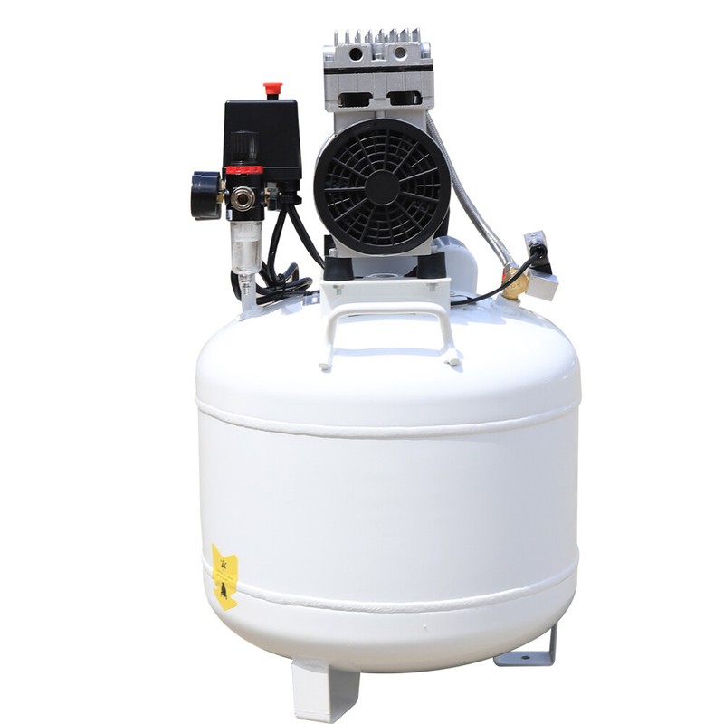 Dental Medical Air Compressor Silent 40L Air Compressor Noiseless Oilless 115PSI gallery