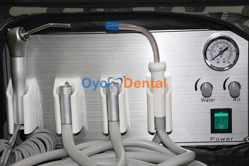 Portable MobileDental Unit Backpack Bag Suitcase +Air Compressor + Suction BD401 gallery