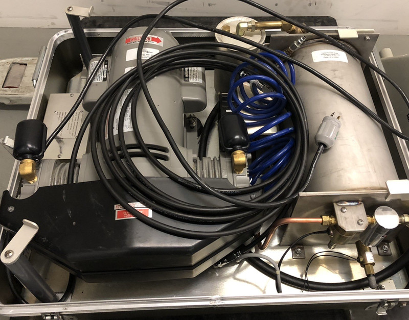 Portable Dental Compressor Dehydrator | Thomas HP-1500 | NSN 65- Defiance PAC