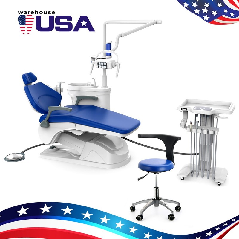 Dental Unit Chair DC Motor /Dental Vacuum Suction Unit/ Oil-Free Air Compressor gallery