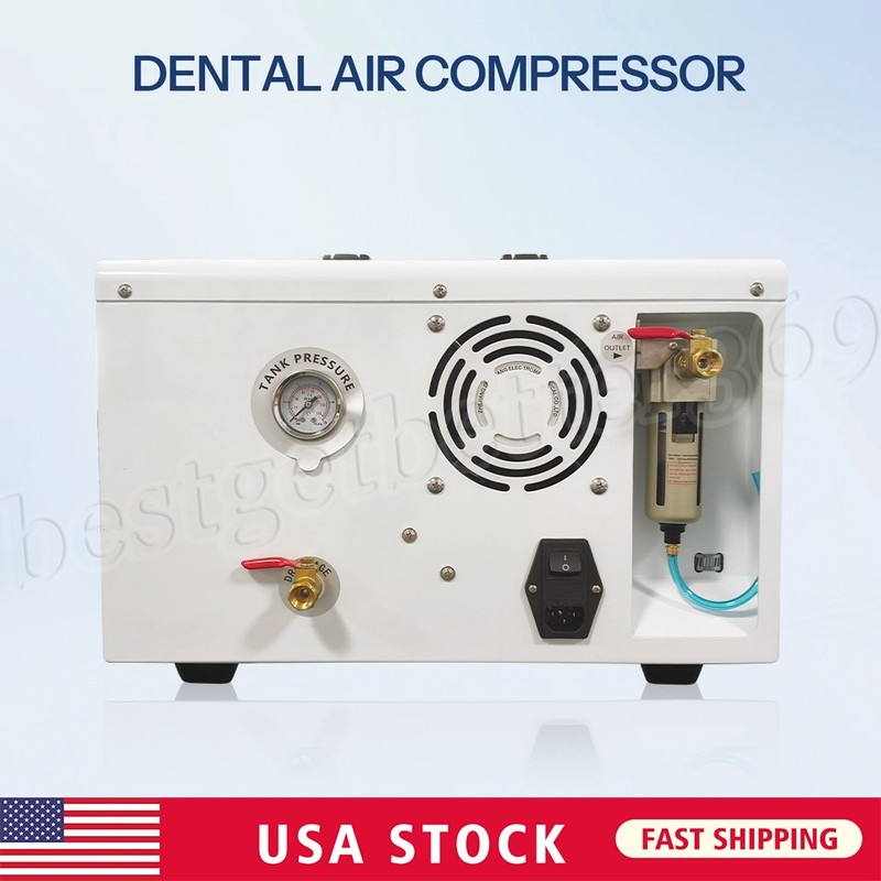 600W Mobile Oil-Free Dental Air Compressor for Dental Cart/Chair gallery