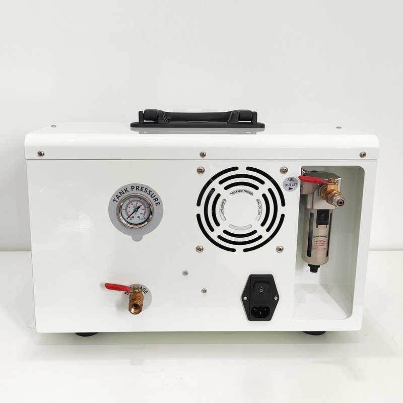 Greeloy 600W Dental Mobile Oil-Free Air Compressor GU-P300 for Dental Cart Unit gallery
