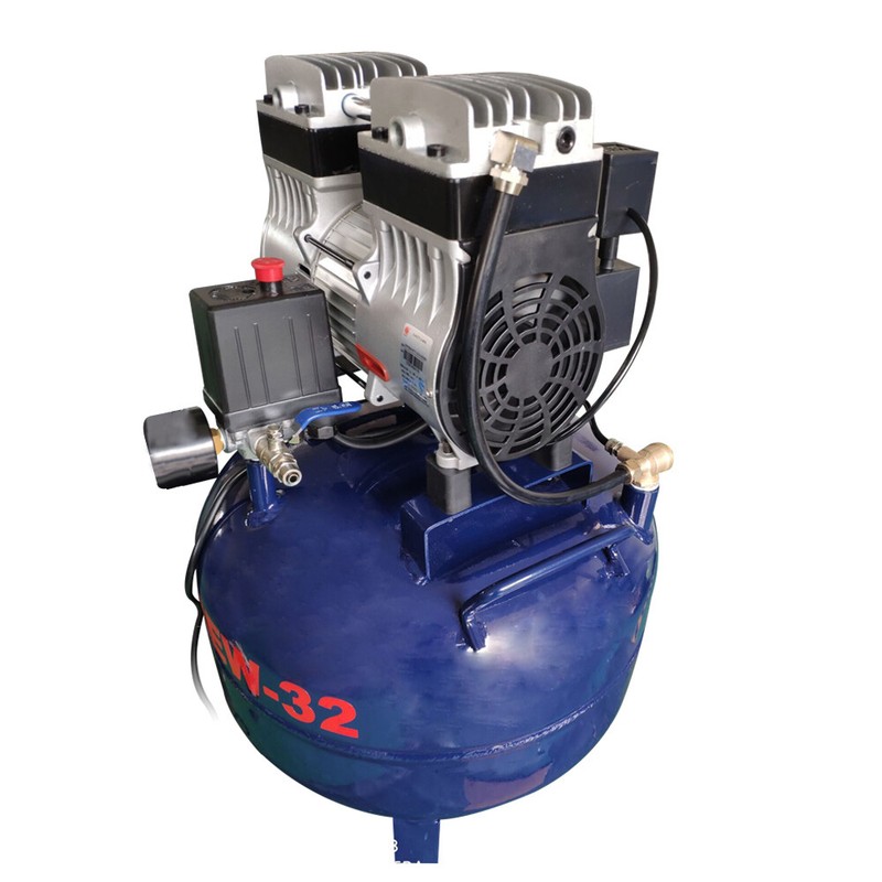 32L Dental Silent Oil-Free Air Compressor Portable Medical Pump Air Compressor gallery