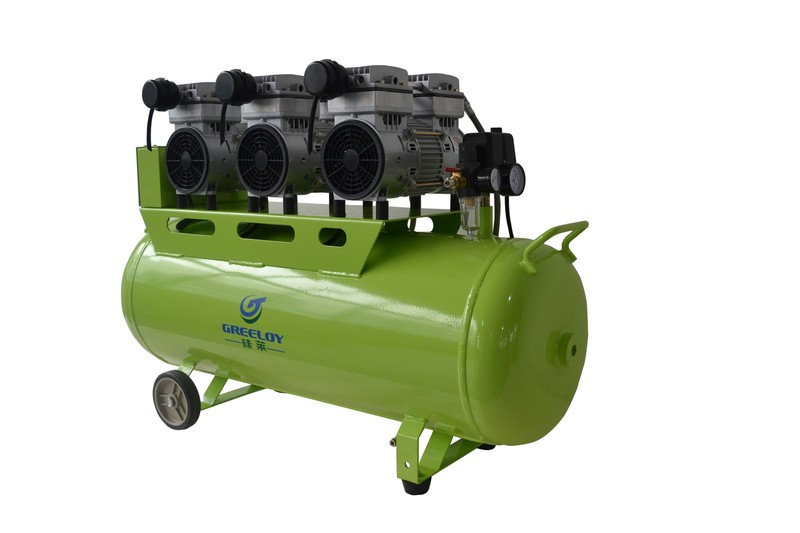 Silent 96L Dental Electric Oil-free Air Compressor GA-83 for One Dental Chair CE gallery