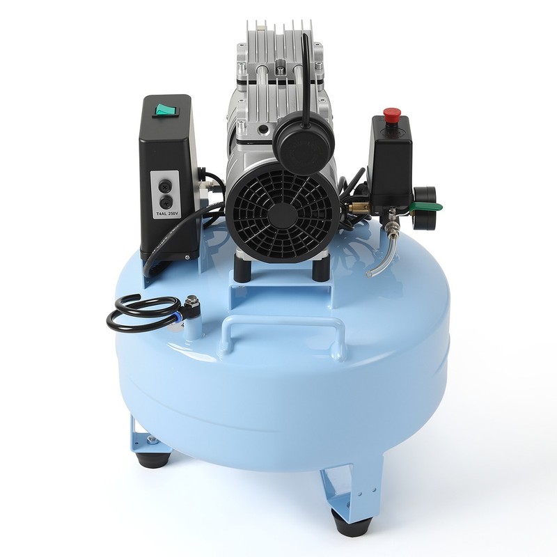 Dental Oil-Free Air Compressor 23L Tank Medical Grade Auto Start/Stop gallery
