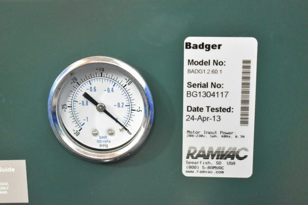 1 - 3 Users Dry Vacuum Ramvac Badger DentalEz Dental Lab Equipment gallery