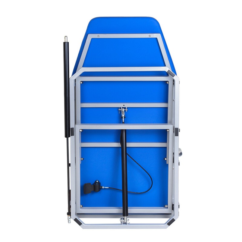Greeloy Portable Dental Unit with Air Compressor +Dental Chair+Handpieces Set 4H gallery