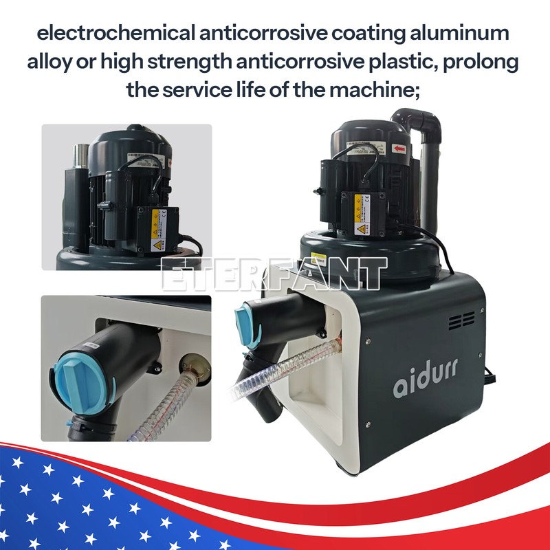 Dental Electric Suction Machine Vacuum System Semi-Dry Type DE101/ DE103/ DE106 gallery