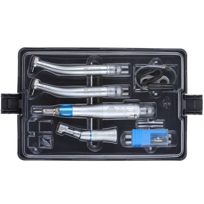 Dental Unit GU-P206+Curing Light+Scaler+PANA MAX High/Low Speed Handpieces 4H CE gallery