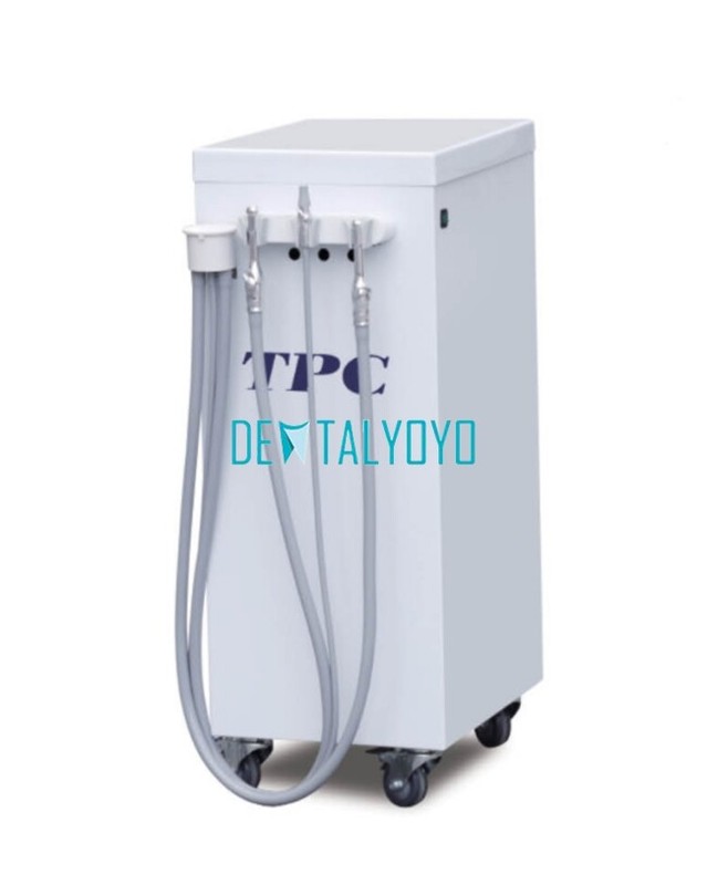 TPC Dental PC-2530 Mobile Portable Vacuum Dental Suction Unit Machine System FDA
