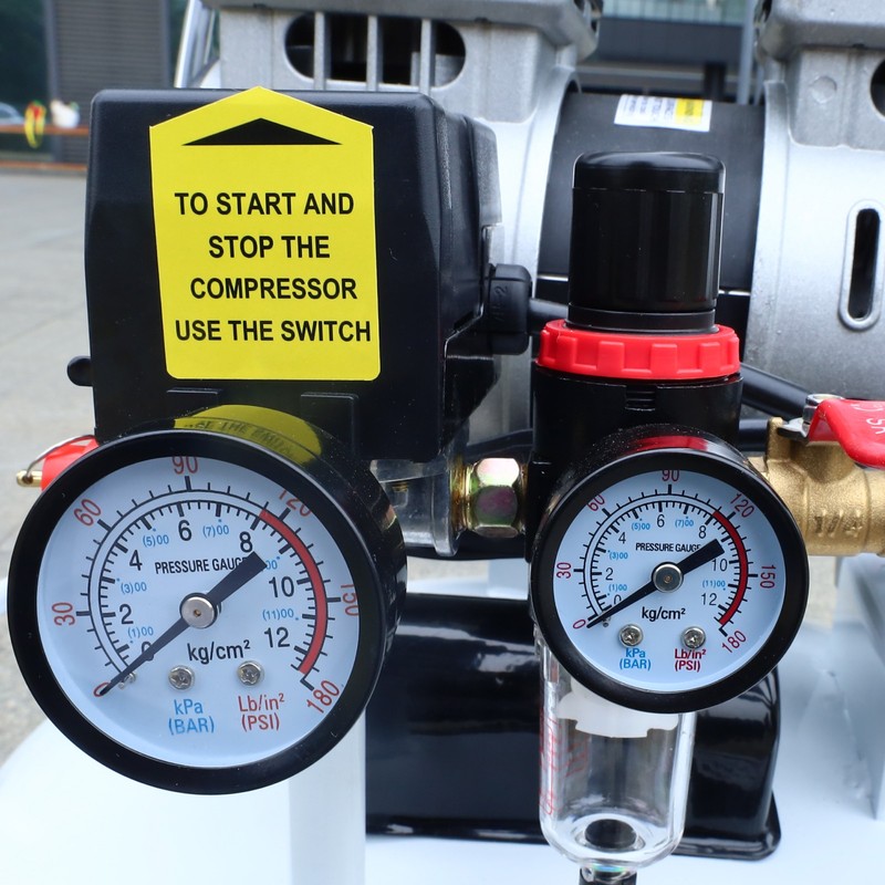 30L Portable Dental Air Compressor Oil Free Silent Air Pump 115 PSI for Chair gallery