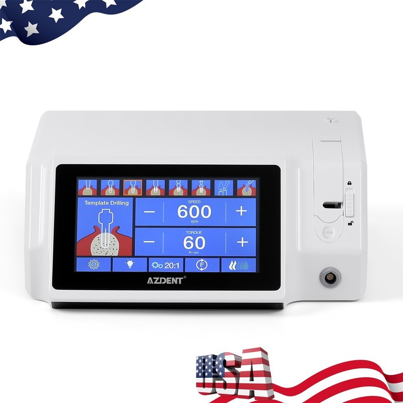AZDENT Dental Implant Motor Surgical System LED Touch /Medical Suction System gallery