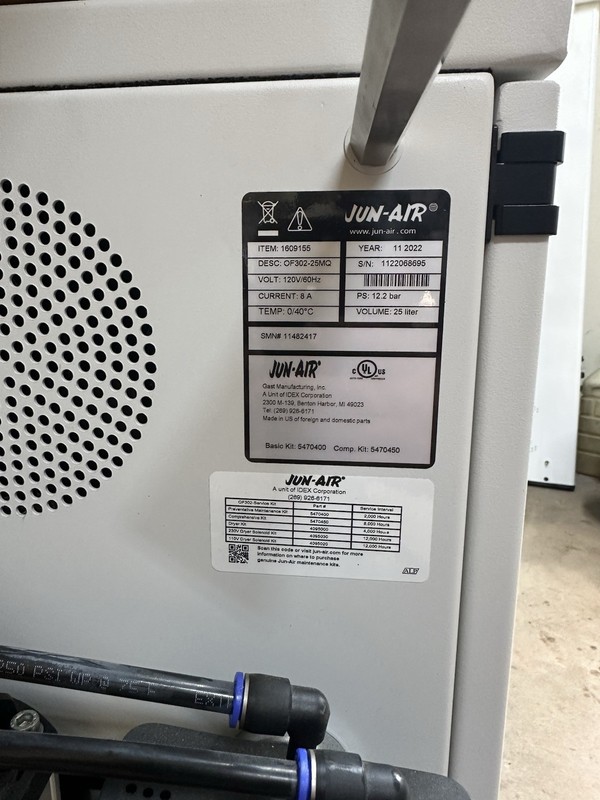 June-Air OF302-25MQ - Dental Air Compressor gallery