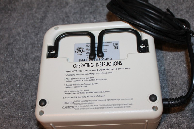 Roscoe Medical Cirrus II Bed Mattress Air Pump Metro II Corded WORKS gallery