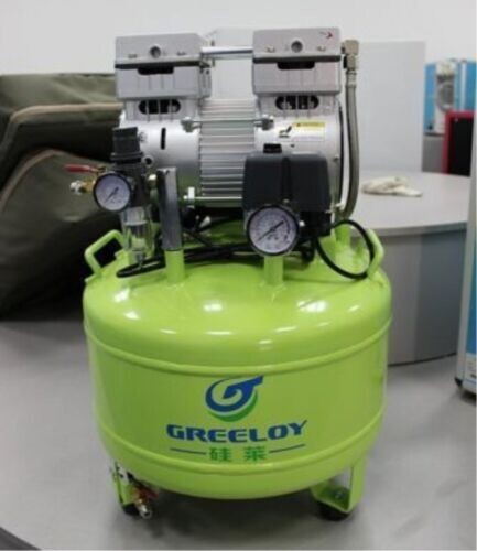 40L Greeloy Silent Oil Free Air Compressor 800W Dental Medical Lab Use GA-81 USA
