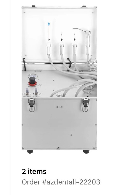 Portable Oil-Free Dental Air Compressor with Suction System for Dentistry gallery