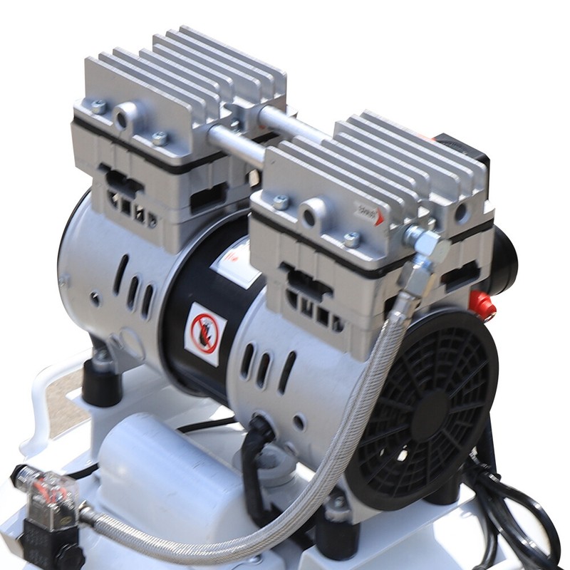 40L Medical Oil-free Dental Air Compressor Silent Air Pump 115 Psi 165 (L/Min) gallery