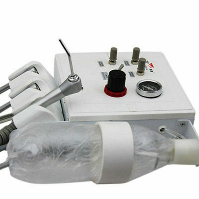 Wall-Mouted Portable Dental Turbine Unit Triplex Work Syringe Air Compressor CE gallery