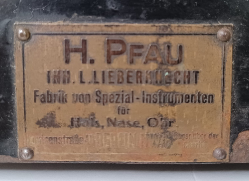 Antique 1920s ATMOS ENT Medical Suction Pump H. PFAU Berlin DISPLAY ONLY gallery