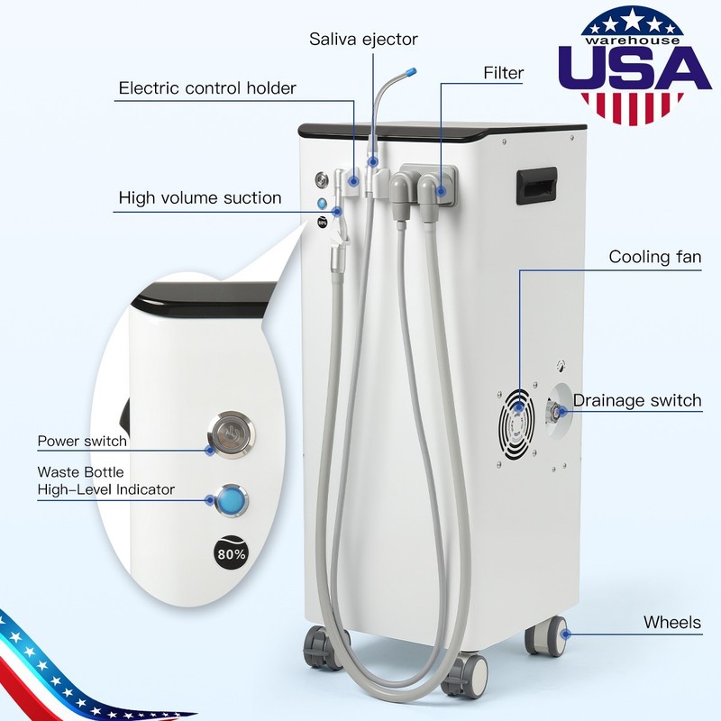 Dental Unit Chair Computer Controlled DC Motor 'Stool/Suction System Vacuum Pump gallery