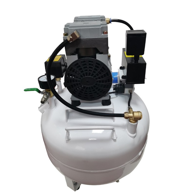 840W Portable Dental Oil Free Silent Air Compressor Machine for 2 Dental Chair gallery