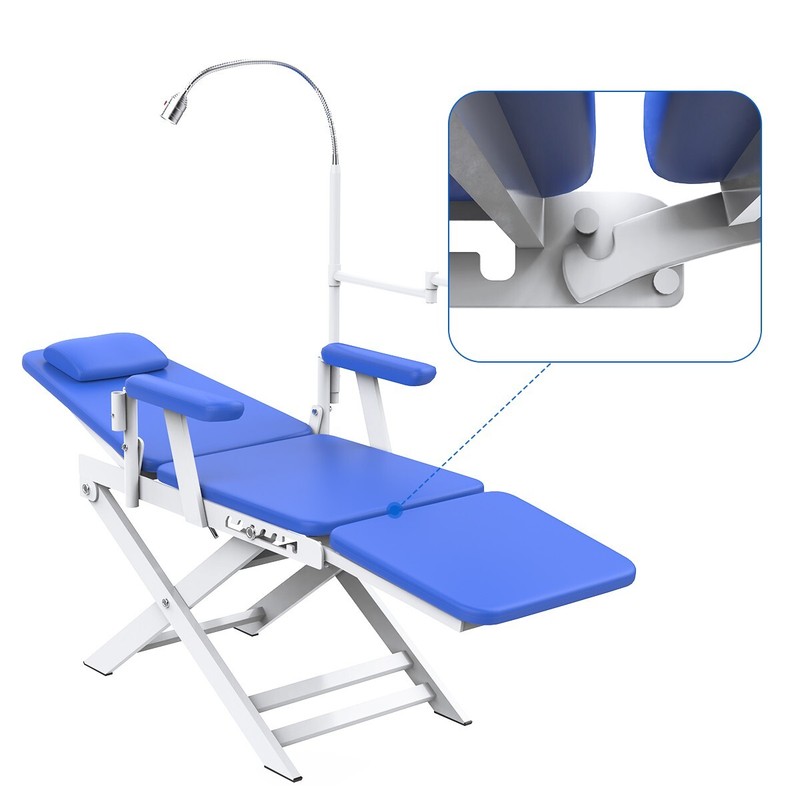 Dental Simple Type-Folding Chair/Portable Dental Turbine Unit Air Compressor